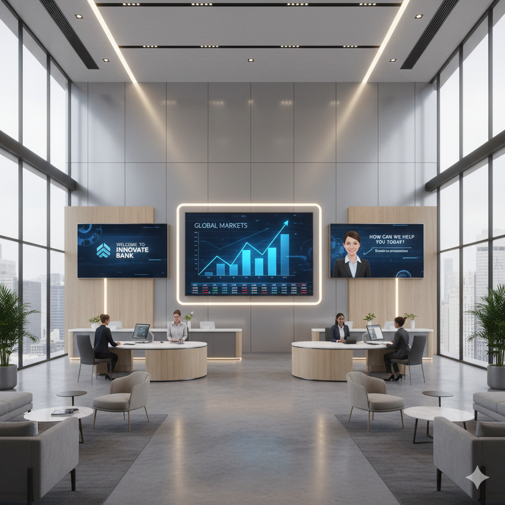 Banking Digital Signage