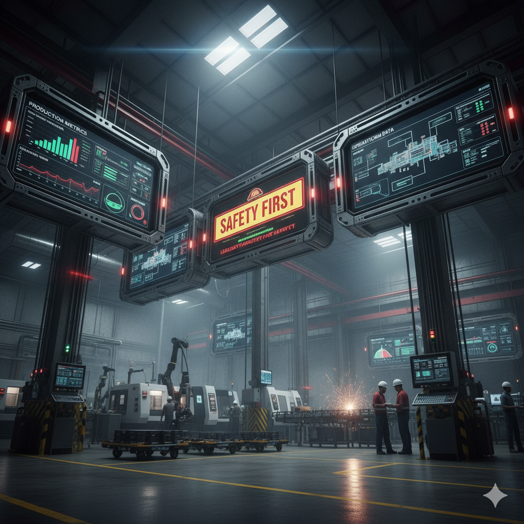 Manufacturing Digital Signage